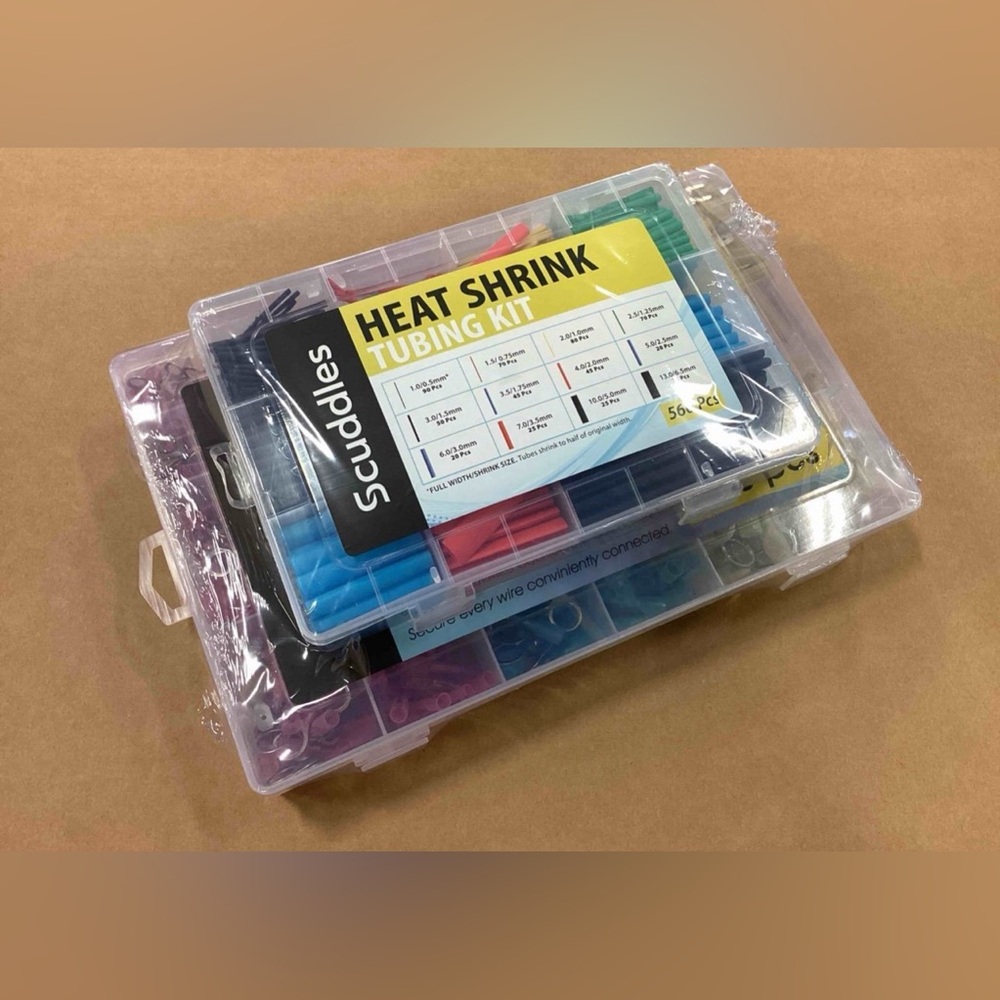 Scuddles 540 / 560 Heat Shrink Connector and Tubing Kit NIB - Picture 9 of 11